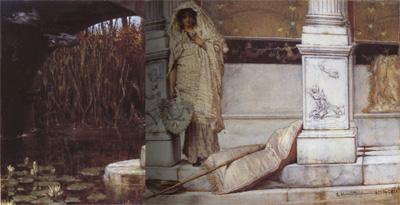 Alma-Tadema, Sir Lawrence Fishing (mk23)